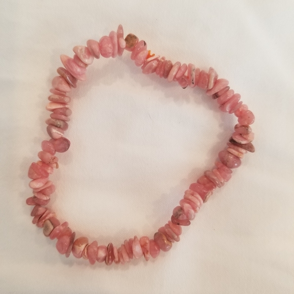 8 Tumbled Stone Stretch Bracelets - Picture 7 of 9